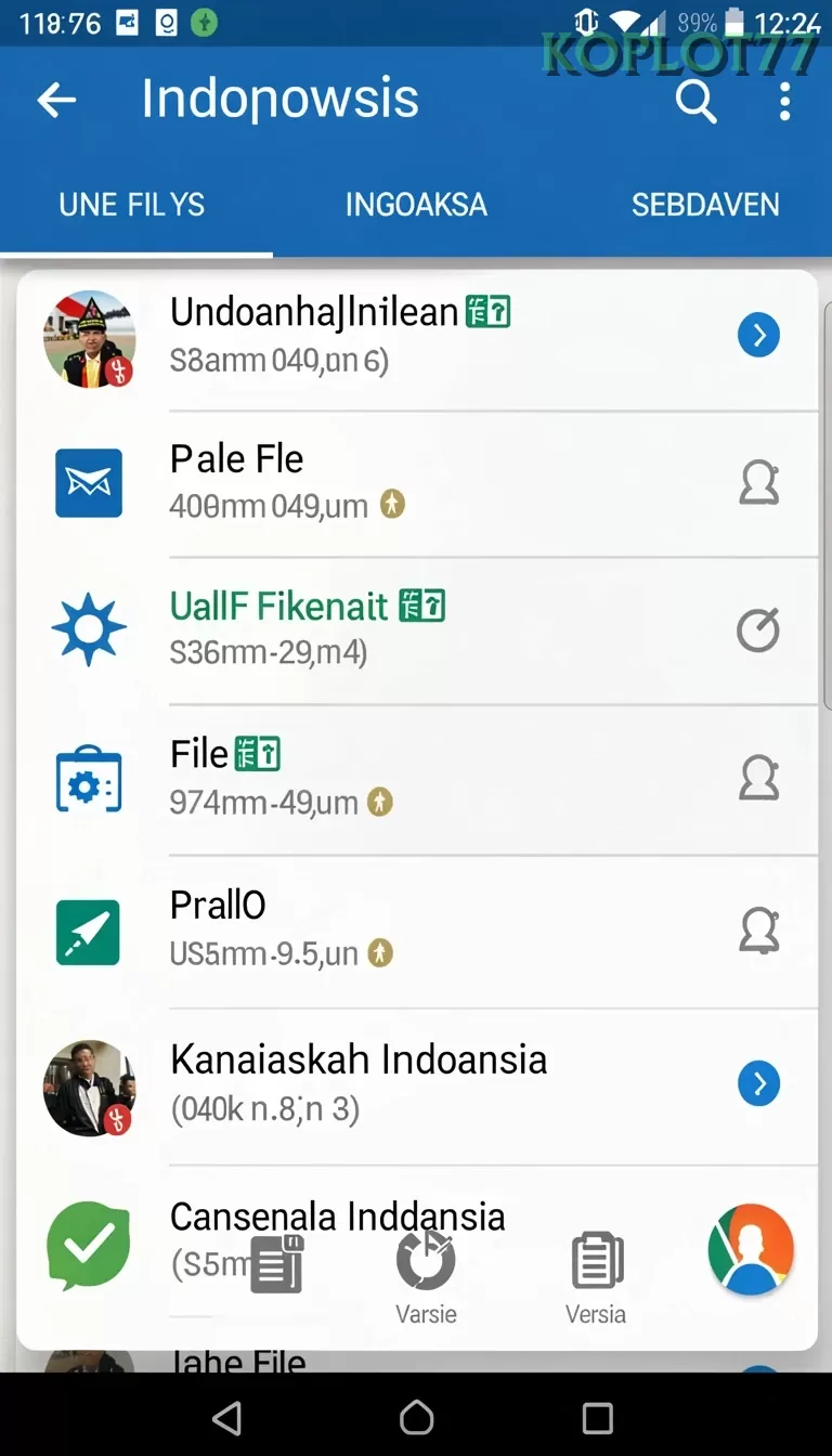 Cuplikan layar 2757 — pengaturan akun