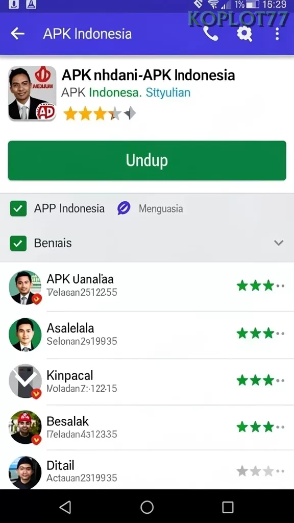 Cuplikan layar 9399 — pengaturan akun